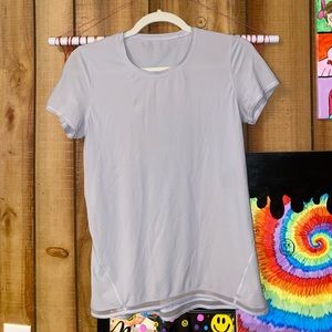 Light purple lululemon tshirt